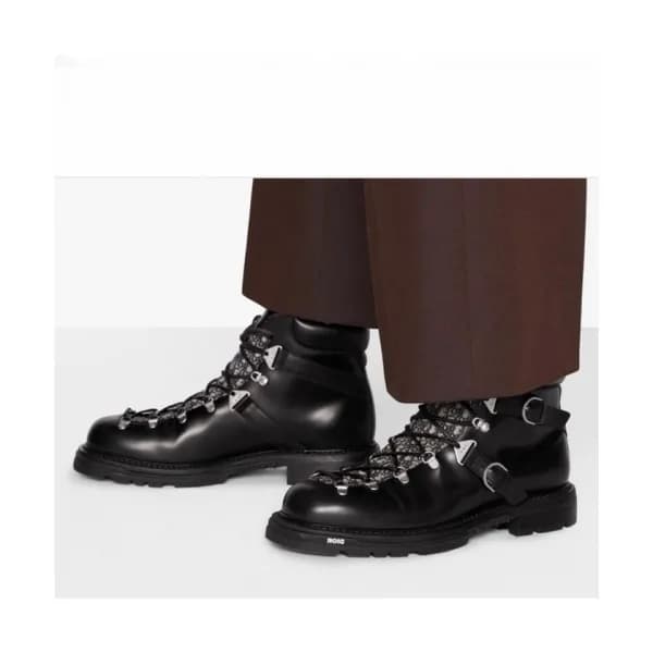 디올 남성 트렌디 레더 앵클부츠 Size(240 - 275) 블랙 - Dior Men&… - 1