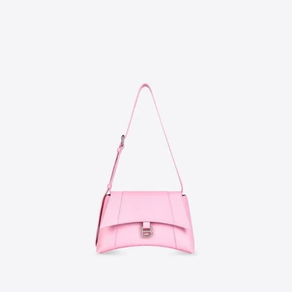 발렌시아가 여성 시그니처 핑크 숄더백 - Womens Pink Shoulder Bag - … - 1