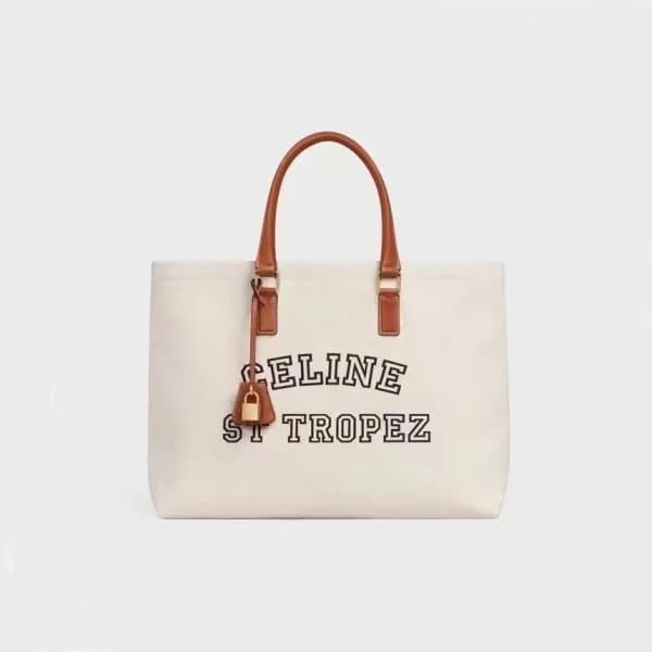 셀린느 여성 아이보리 카바스백 - Womens Ivory Cabas Bag - cel039… - 1