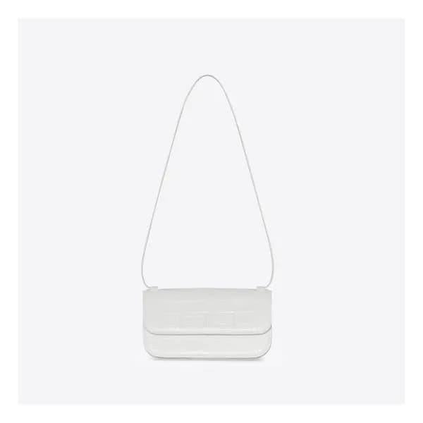 발렌시아가 여성 Gossip 화이트 숄더백 - Womens White Shoulder Ba… - 1