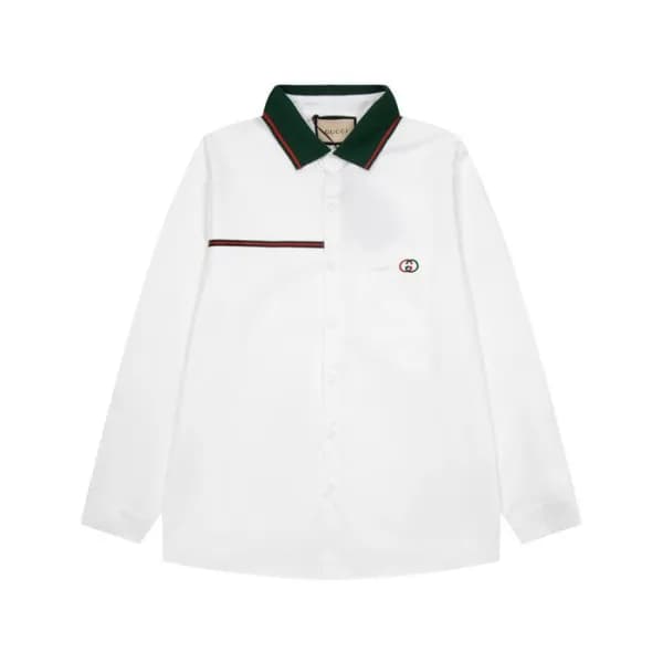 구찌 남성 트렌디 화이트 셔츠 - Mens White Tshirts - guc05096x - 1