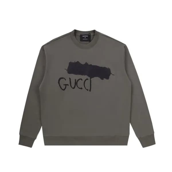 구찌 남성 캐쥬얼 그레이 맨투맨 - Gucci Mens Gray Tshirts - Guc0… - 1