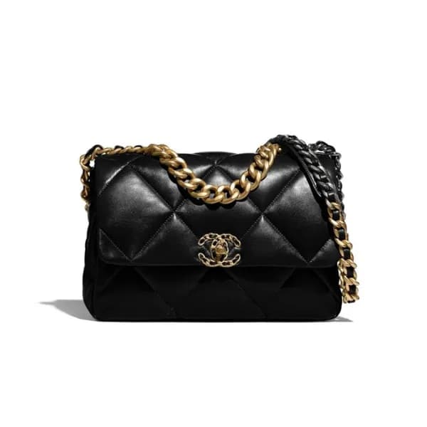 샤넬 여성 블랙 19백 - Chanel Womens Black 19Bag - ch18x - 1