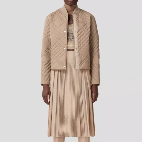 버버리 여성 베이지 다운 자켓 - Burberry Womens Beige Jackets -… - 1