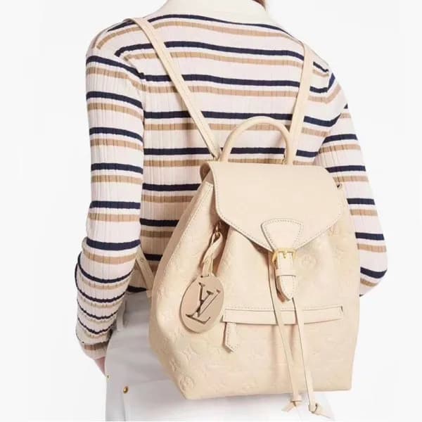 루이비통 여성 크림 몽수리 - Louis vuitton Womens Cream Montso… - 1