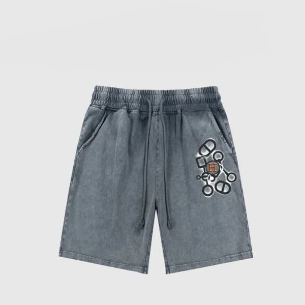 에르메스 남성 블루 반바지 - Hermes Mens Blue Half-pants - he1… - 1