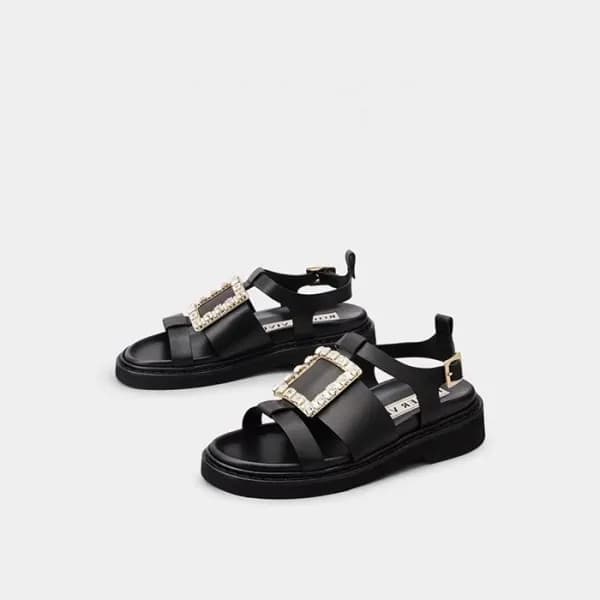 로저비비에 여성 블랙 샌들 - Roger Vivier Womens Black Sandals… - 1