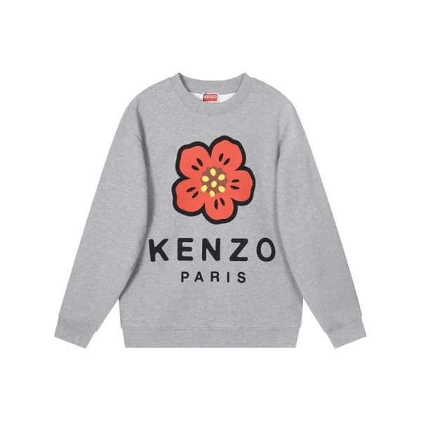 겐조 남/여 캐쥬얼 그레이 맨투맨 - Kenzo Unisex Gray Tshirts - k…