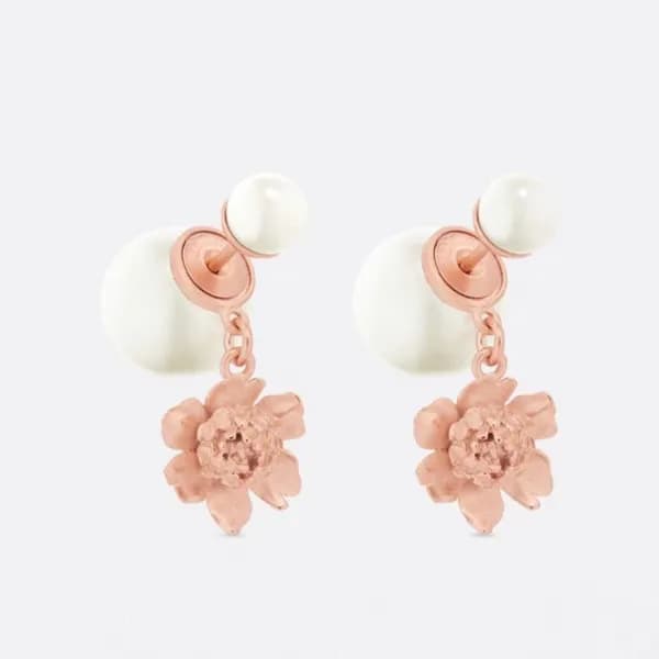 디올 여성 로즈 골드 이어링 - Dior Womens Rose Gold Earring - … - 1