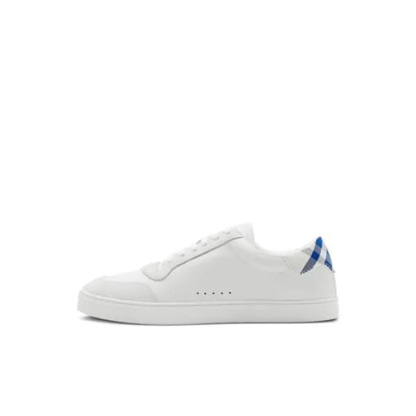 버버리 남성 화이트 스니커즈 - Burberry Mens White Sneakers - s… - 1