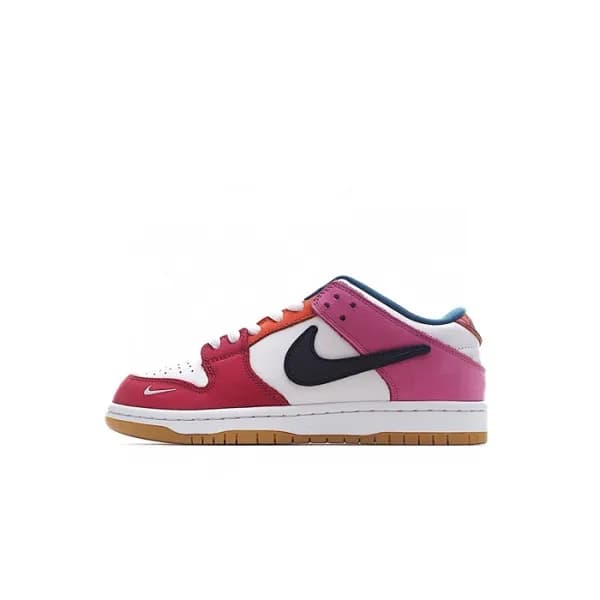 나이키 남/녀 핑크 스니커즈 - Nike SB Dunk Low Unisex Sneakers… - 1