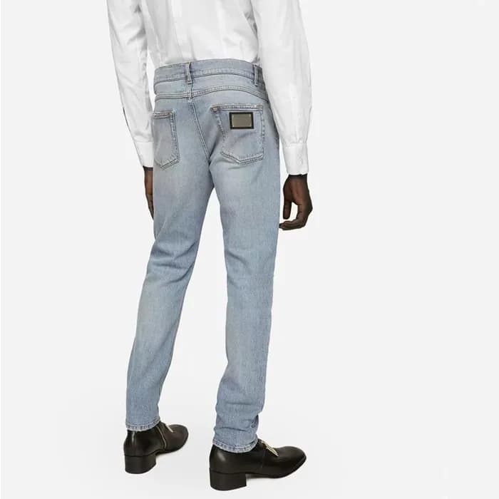 돌체앤가바나 남성 블루 청바지 - Dolce&Gabbana Mens Blue Jeans -… - 1