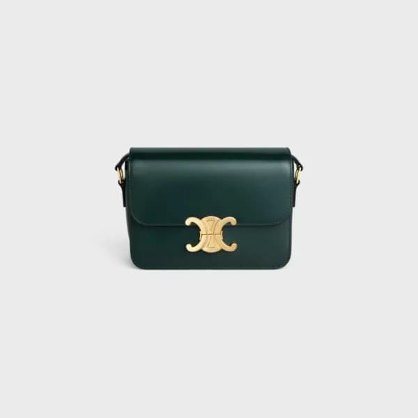 셀린느 여성 그린 트리오페 트리옹프 틴 - Celine Womens Triomphe Bag… - 1