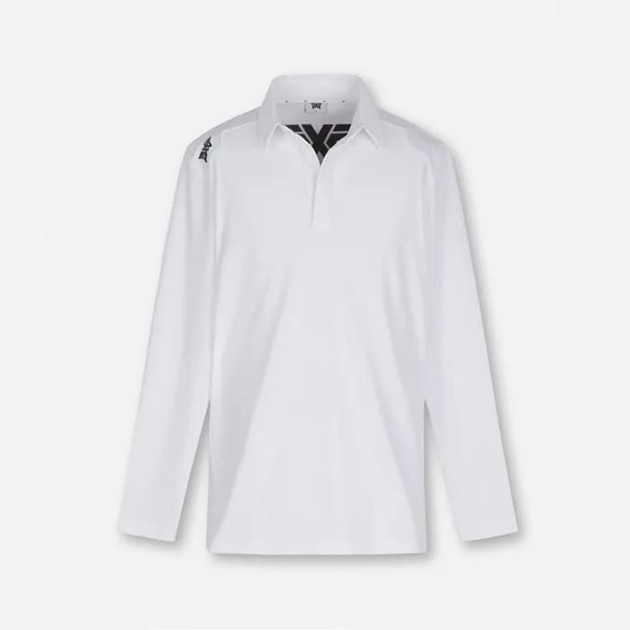 PXG 남성 Button Collar 롱슬리브 티셔츠 - gol87x - 1