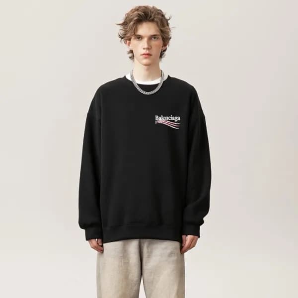 발렌시아가 남성 라운드 맨투맨 - Balenciaga Mens Round Tshirt - …