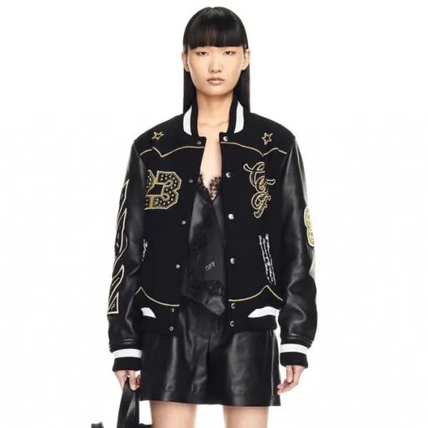 오프화이트 여성 봄버 자켓 - Off-white Womens Bomber Jacket - … - 1