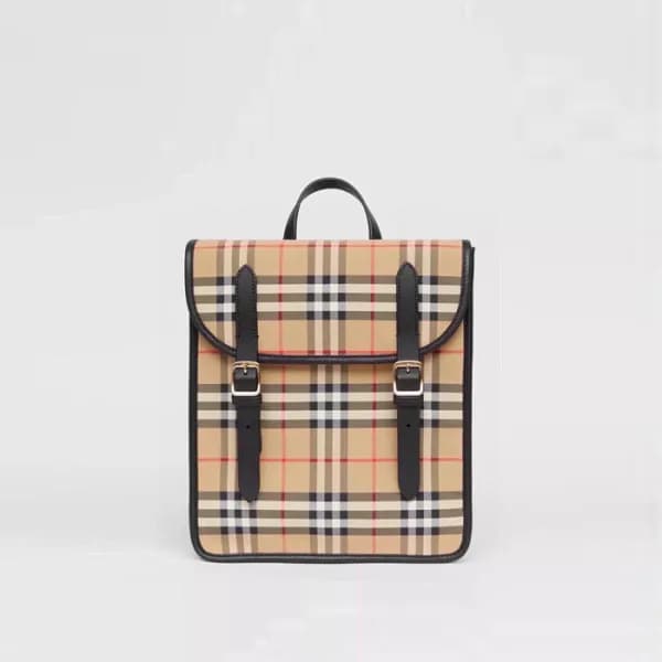 버버리 남/녀 빈티지 백팩 - Burberry Unisex Vintage Backpack … - 1