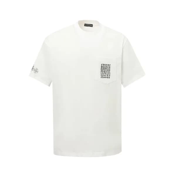 크롬하츠 남성 라운드 반팔티 - Chrom Hearts Mens Round Tshirt -… - 1
