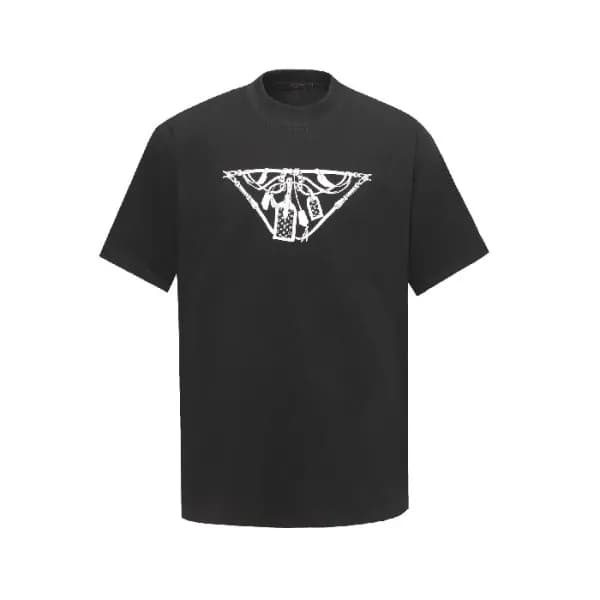 루이비통 남성 라운드 반팔티 - Louis vuitton Mens Round Tshirt … - 1