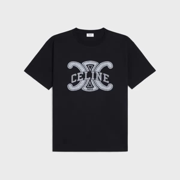 셀린느 남성 반팔 티셔츠 - Celine Mens Round Tshirt - cec7509… - 1