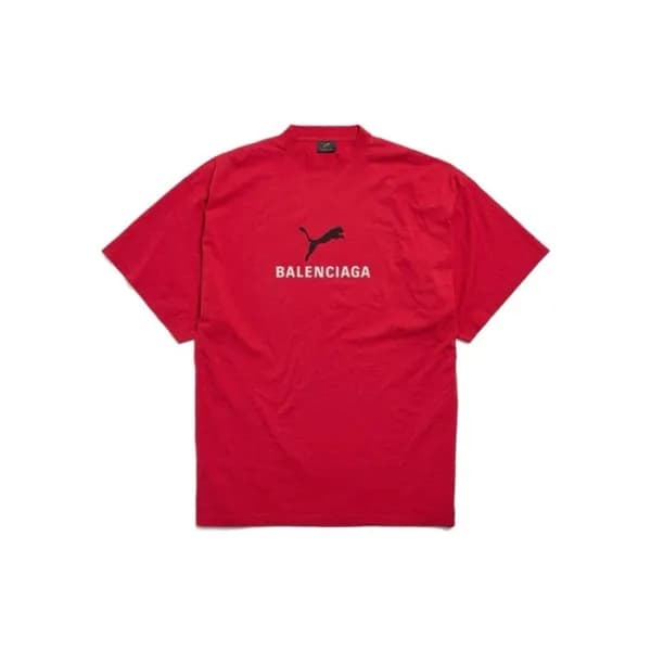 발렌시아가 남성 라운드 반팔 티셔츠 - Balenciaga Mens Round Tshirt… - 1