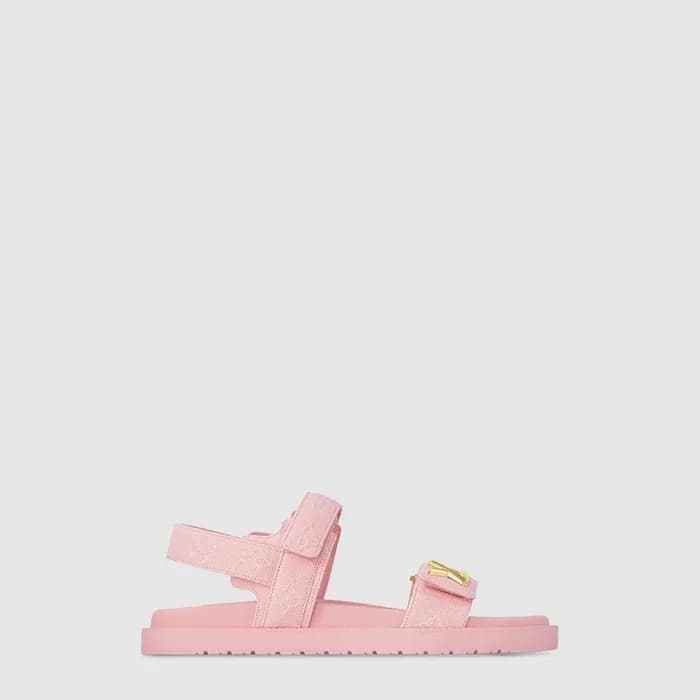 루이비통 여성 선셋 플랫 컴포트 샌들 - Louis vuitton Womens Sunset… - 1
