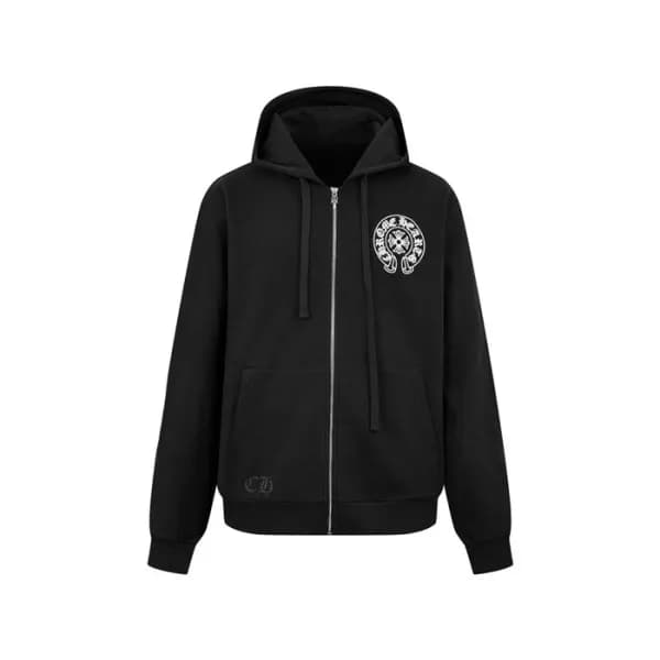 크롬하츠 남성 집업 후디 - Chrom hearts Mens Zip-up Hoodie - … - 1