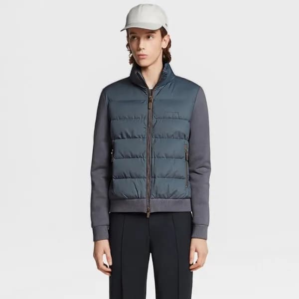 에르메네질도 제냐 남성 다운 패딩 - Ermenegildo Zegna Mens Down P… - 1