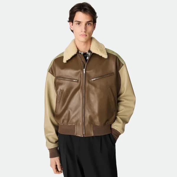 보테가 베네타 남성 가죽 자켓 - Bottega veneta Mens Leather Jac… - 1