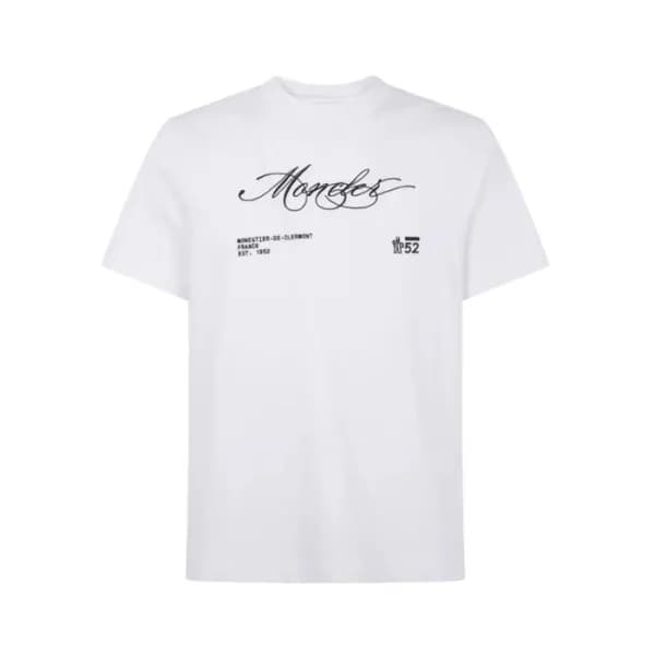 몽클레어 남성 반팔 티셔츠 - Moncler Mens Round Tshirt - moc13… - 1