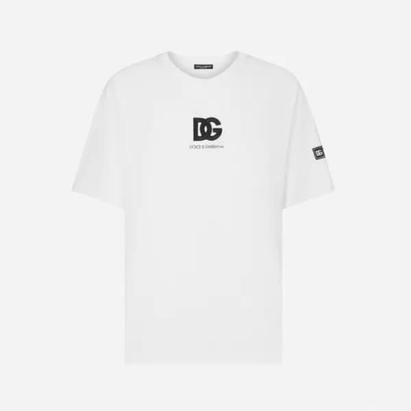 돌체앤가바나 남성 라운드 티셔츠 - Dolce&Gabbana Mens Round Tshir… - 1
