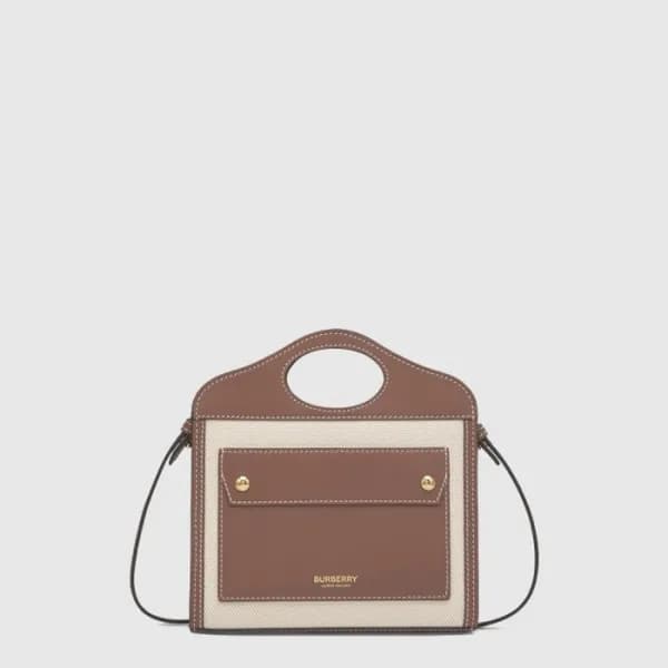 버버리 여성 미니 포켓 백 - Burberry Womens Mini Pocket Bag -… - 1