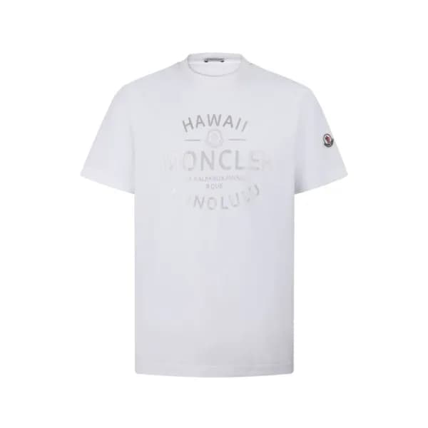 몽클레어 남성 라운드 반팔 티셔츠 - Moncler Mens Round Tshirt - m… - 1