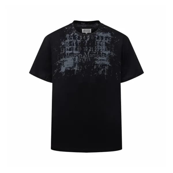 메종 마르지엘라 남성 반팔 티셔츠 - Maison Margiela Mens Round Ts… - 1