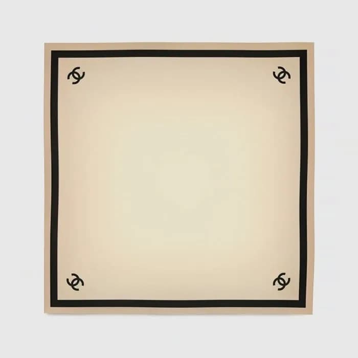 샤넬 여성 스퀘어 스카프 - Chanel Womens Square Scarf - acc83… - 1