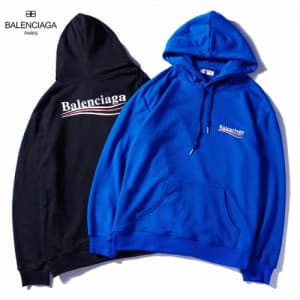 BALENCIAGA 2018 COTTON HOOD TEE - 발렌시아가 코튼 후드티 BAL… - 1