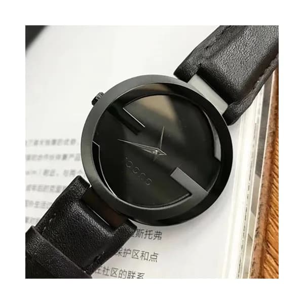 GUCCI LADIES QUARTZ - 구찌 레이디스 쿼츠,블랙 - 1