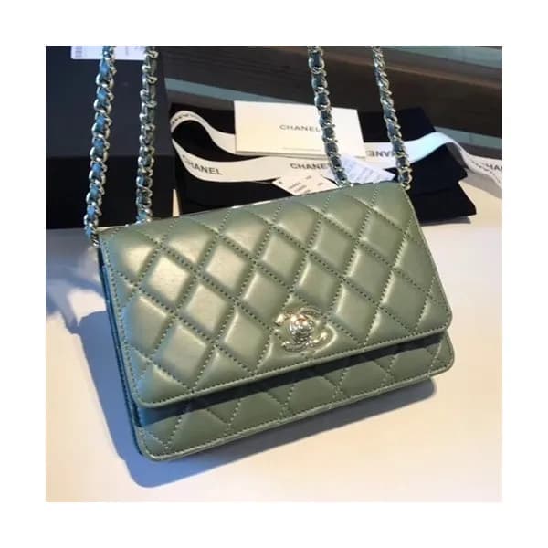 Chanel WOC Chain Cross Bag ,19CM - 샤넬 WOC 체인 크로스백,… - 1
