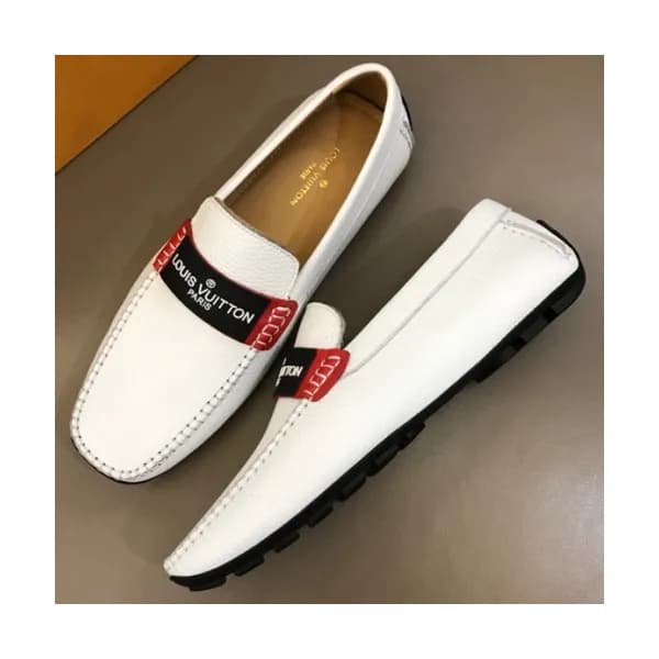 LOUIS VUITTON 2018 MENS LEATHER LOAFER - 루이비통 남성 … - 1