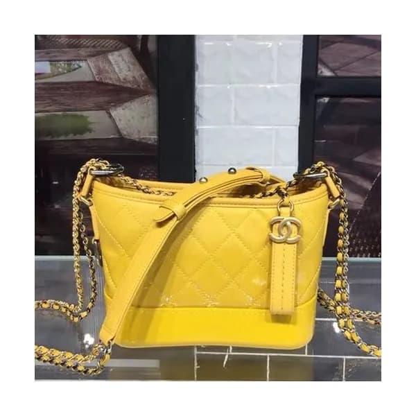 Chanel 2018 Gabrielle Hobo Leather Shoulder Bag ,2… - 1