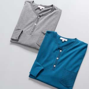 Armani 2018 MensCotton T-shirt - 알마니 남성 코튼 긴팔티셔츠 A… - 1