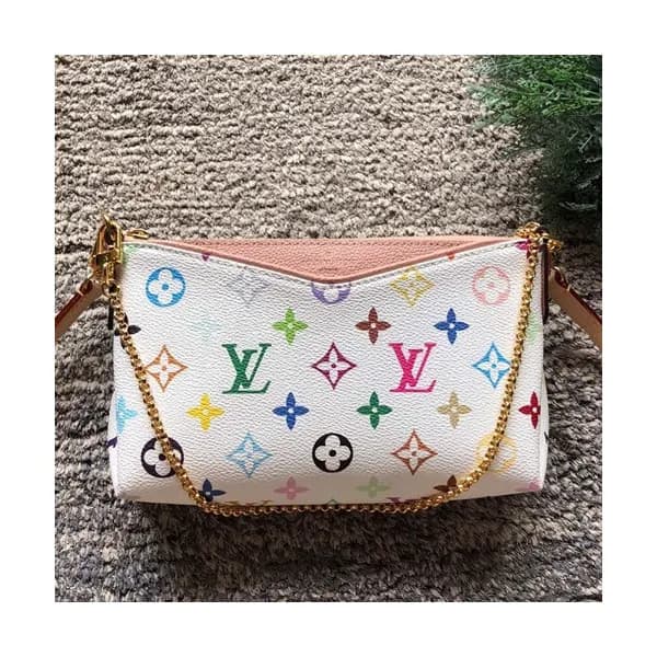 Louis Vuitton Pallas Clutch Shoulder Bag,23cm - 루이… - 1