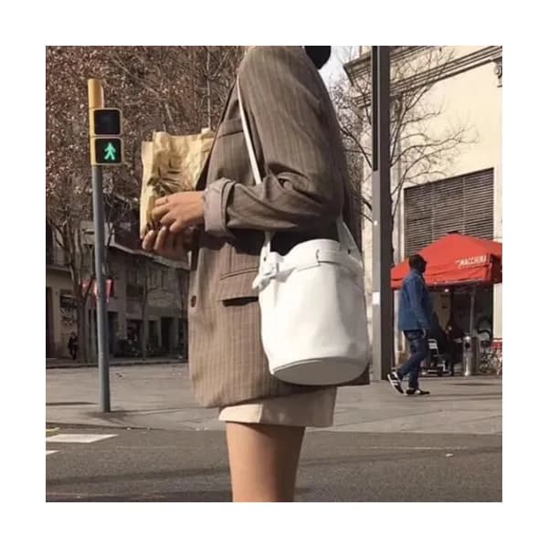 Celine 2019 Leather Nano Bigbag Bucket Tote Should… - 1