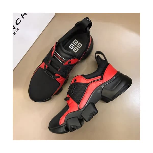 Givenchy 2019 Mens Logo Leather Trainer - 지방시 남성 로… - 1
