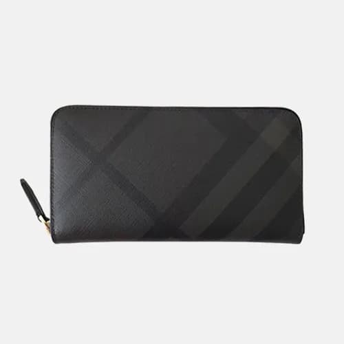 Burberry 2019 PVC Zip Round Wallet - 버버리 남성용 PVC 지… - 1