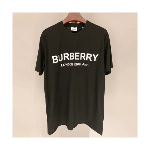 [매장판]Burberry 2019 Mm/Wm Logo Cotton Short Sleeved… - 1