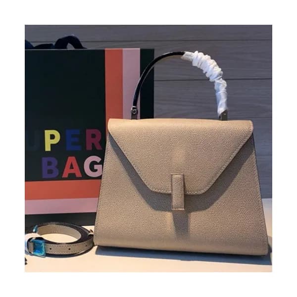 Valextra 2019 Epsom Leather Tote Shoulder Bag,18/2… - 1