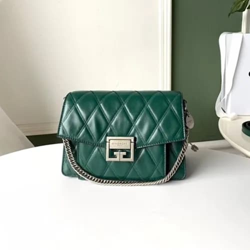 Givenchy 2019 GV3 Leather Medium Chain Shoulder Ba… - 1