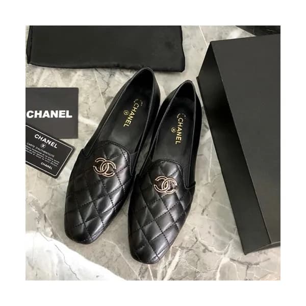 Chanel 2019 Ladies Leather Loafer - 샤넬 2019 여성용 레더… - 1
