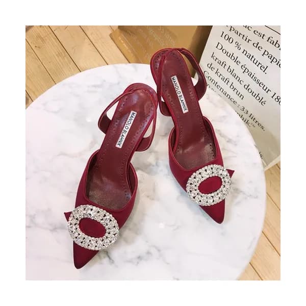 Monolo Blahnik 2019 Ladies High Heel Slingback - 마… - 1